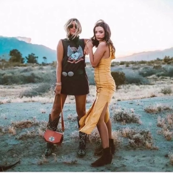 Dresses & Skirts - SOLD OUT Charcoal Dancing Outlaw Graphic Sleeveless Dress